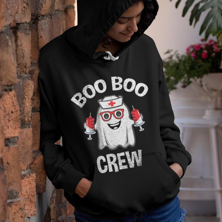 Boo Boo Crew Nurse Halloween Costume For Womens Youth Hoodie
