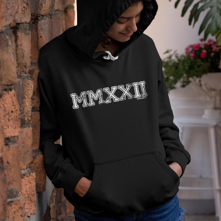 Class Of 2022 Mmxxii Graduation Gift Him Her Senior Gift Youth Hoodie