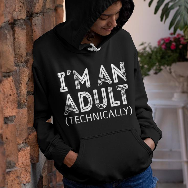 Im An Adult Technically 18Th Birthday And 21Th Birthday Youth Hoodie