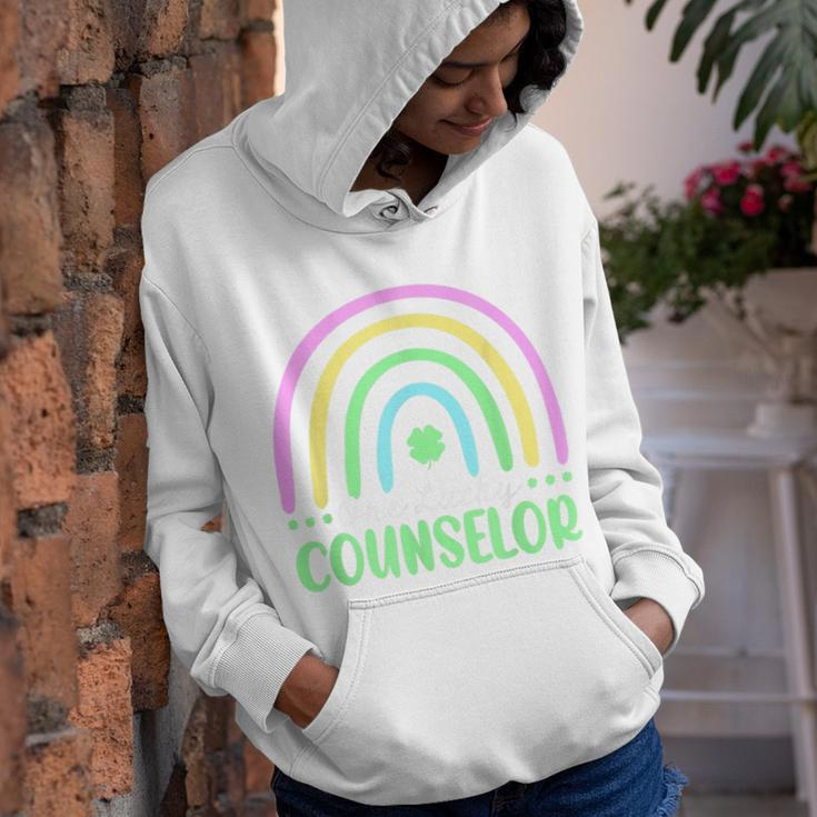 Lucky To Be A Counselor School St Patricks Day Gift  Youth Hoodie