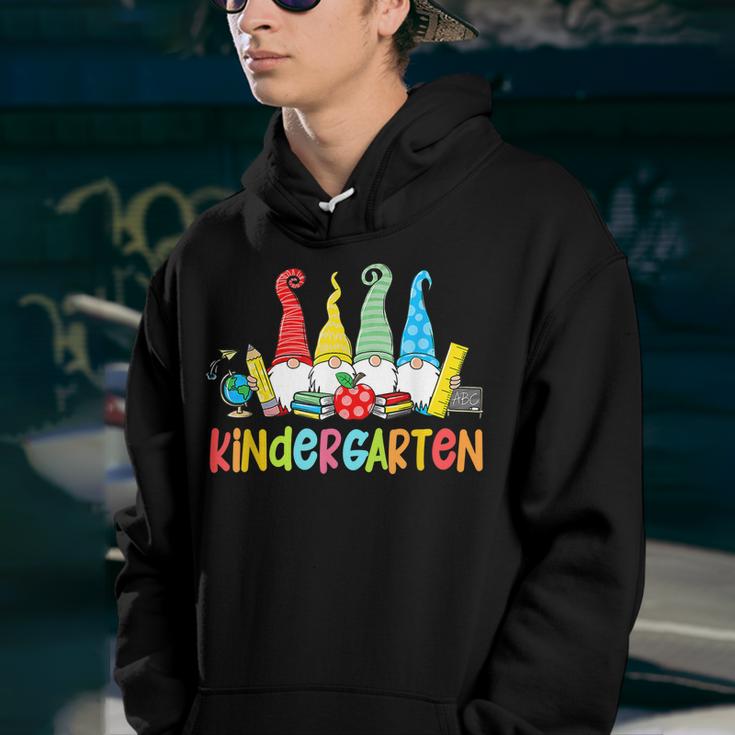 Gnomes Kindergarten Crew First Day Teacher Back To School  V2 Youth Hoodie