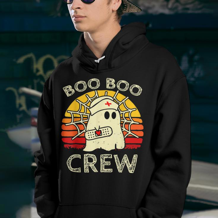 Boo Boo Crew Nurse Funny Ghost Halloween Nurse V3 Youth Hoodie
