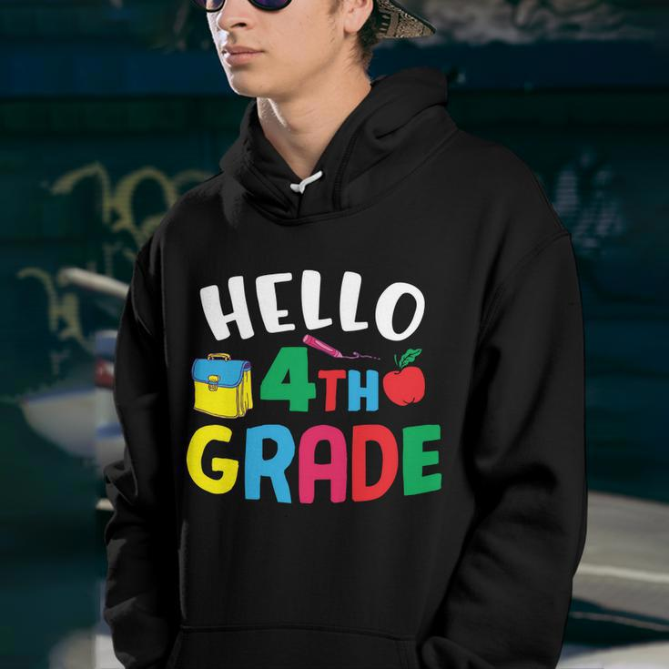 Hello 4Th Grade Back To School V2 Youth Hoodie
