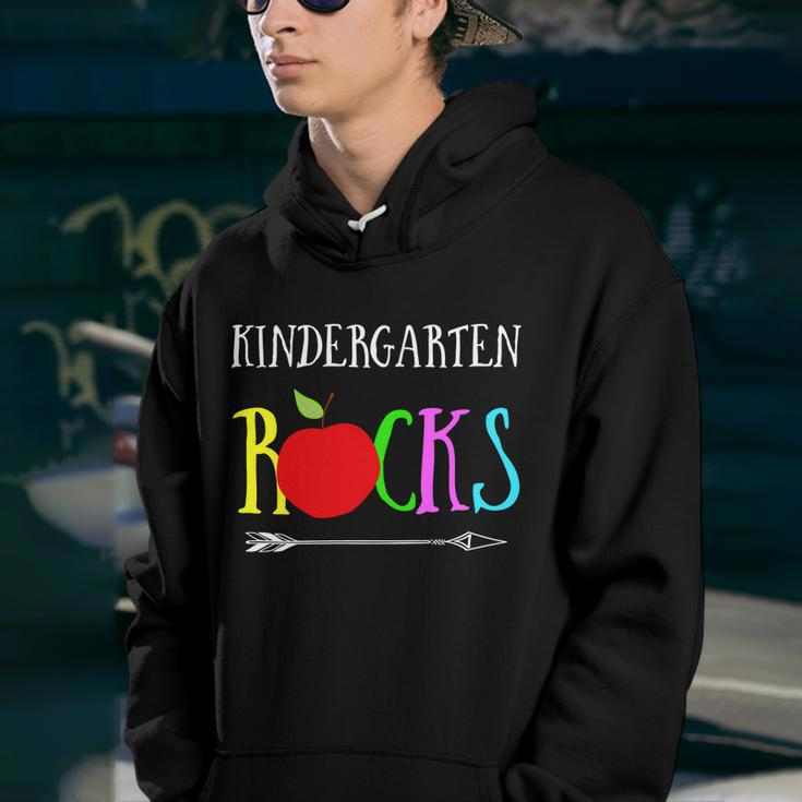 Kindergarten Rocks Toddlers Teacher Appreciation Last Day Cool Gift Youth Hoodie