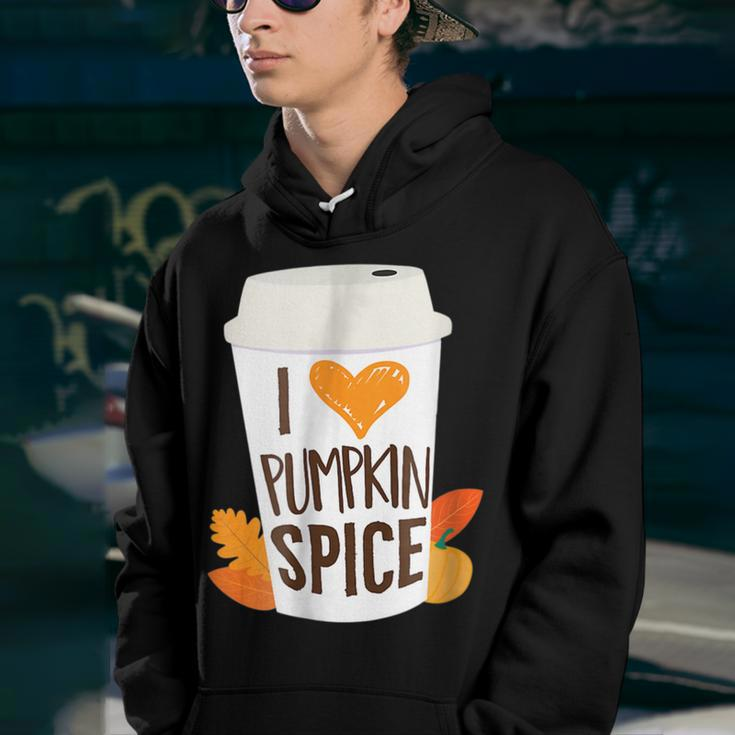Pumpkin Spice Coffee Latte Fall Autumn Season And Halloween Youth Hoodie
