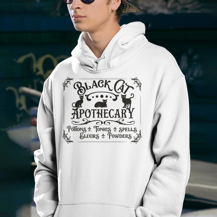 Black Cat Apothecary Powders Flixers Halloween Youth Hoodie