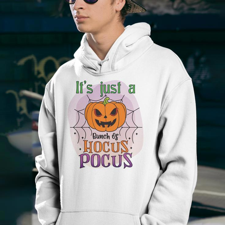 Pumpkin Its Just A Bunch Of Hocus Pocus Scary Halloween Youth Hoodie