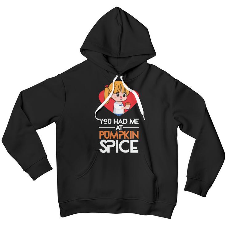You Had Me At Pumpkin Spice Fall Youth Hoodie