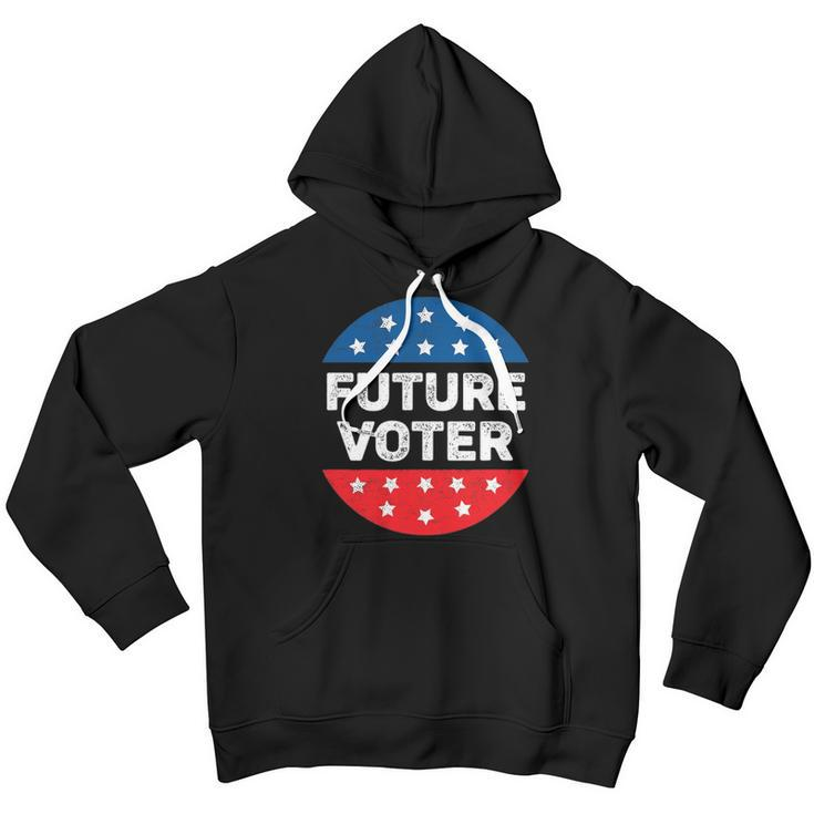 Future Voter Kids Teens Vintage 2022 Election Vote Youth Hoodie