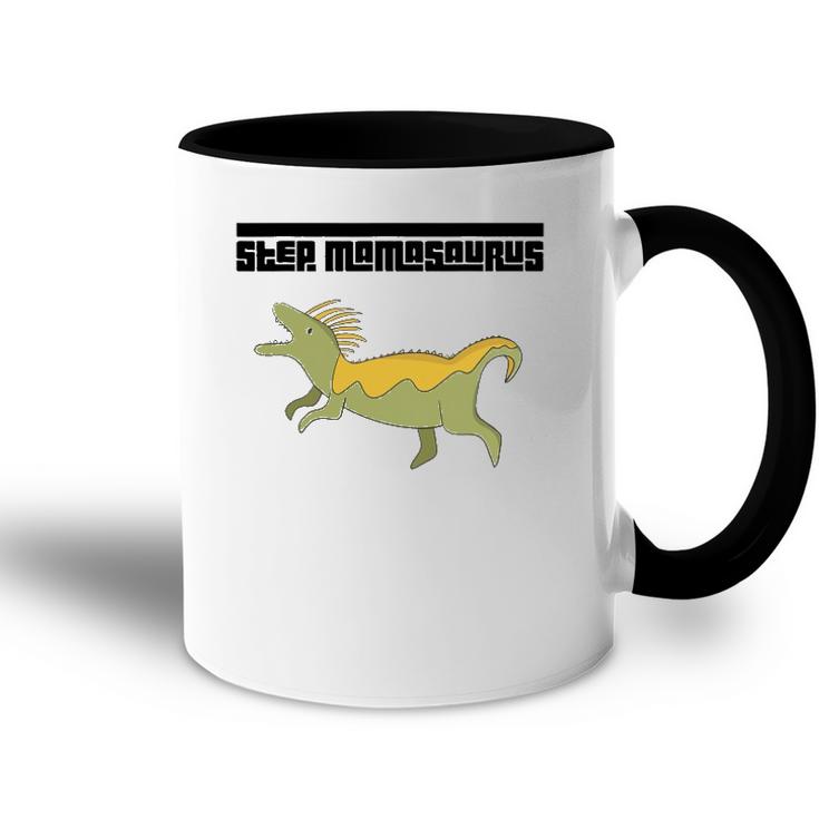 Step Momasaurus For Stepmothers Dinosaur Accent Mug