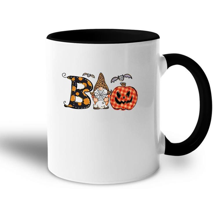 Boo Creww Gnomes Leopard Funny Halloween Accent Mug
