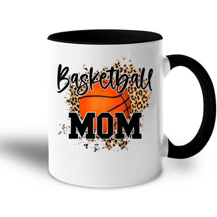 Basketball Mom  Mom Game Day Outfit Mothers Day Gift  Accent Mug