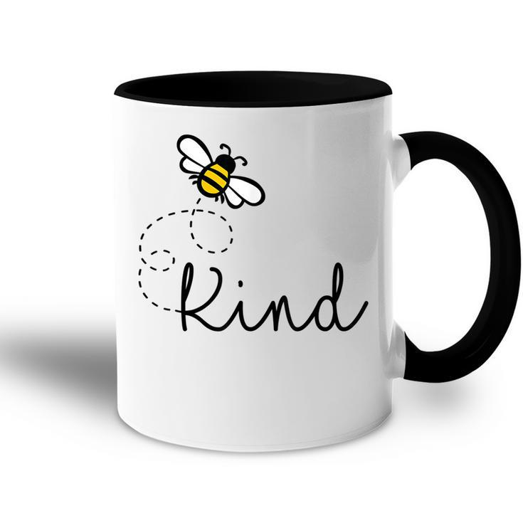 Be Kind Womens  Bumble Bee Inspirational Teacher Love  Accent Mug