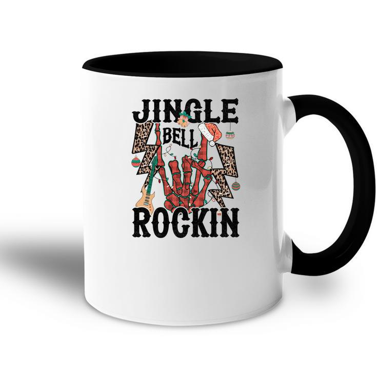 Christmas Skeleton Jingle Bell Rockin Accent Mug