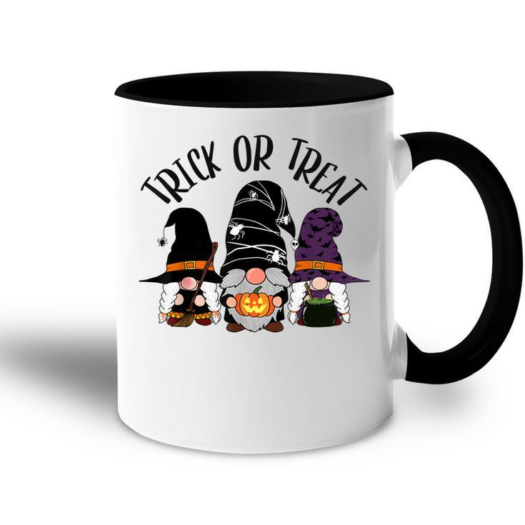 Cute Witch Gnomes Halloween Garden Gnome Trick Or Treat  Accent Mug