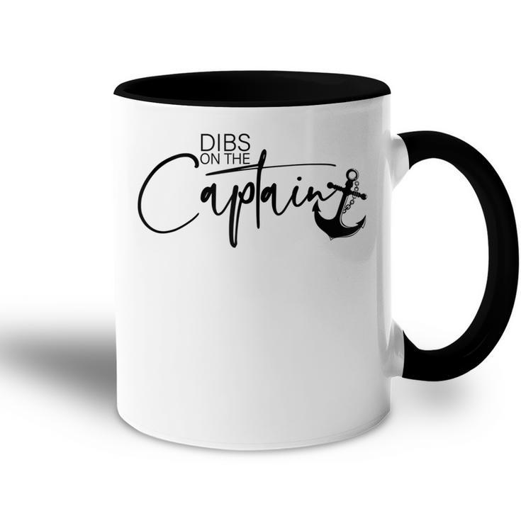 Dibs On The Captain  Accent Mug