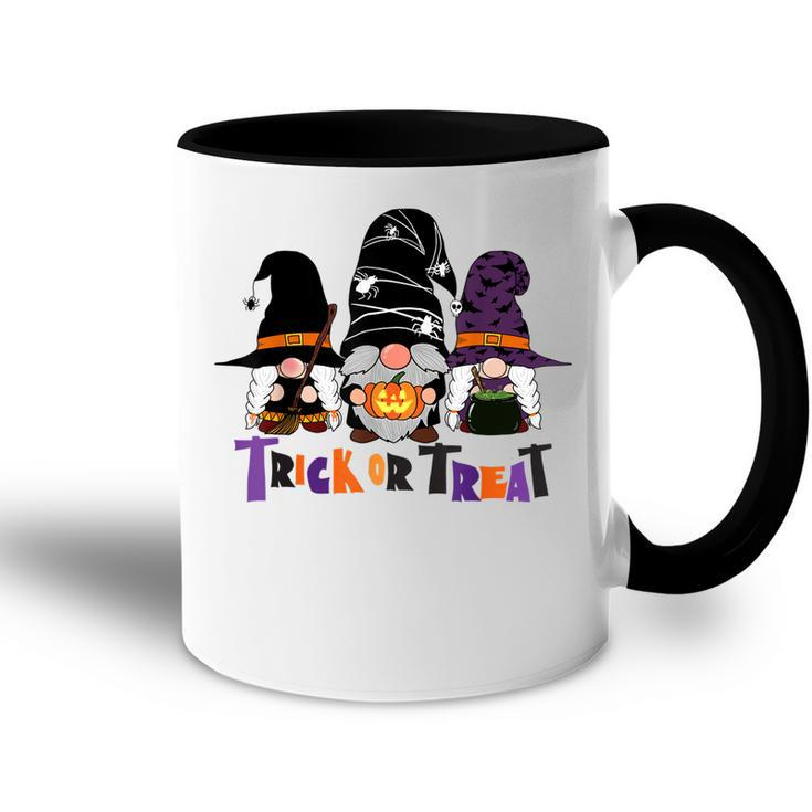 Gnomes Halloween Witch Garden Gnome Trick Or Treat  Accent Mug