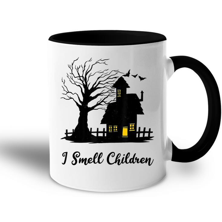 I Smell Children Kids Funny Costume Halloween Witch House  Accent Mug