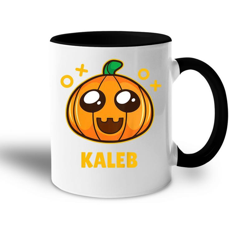 Kids Kaleb Kids Pumpkin Halloween  Accent Mug