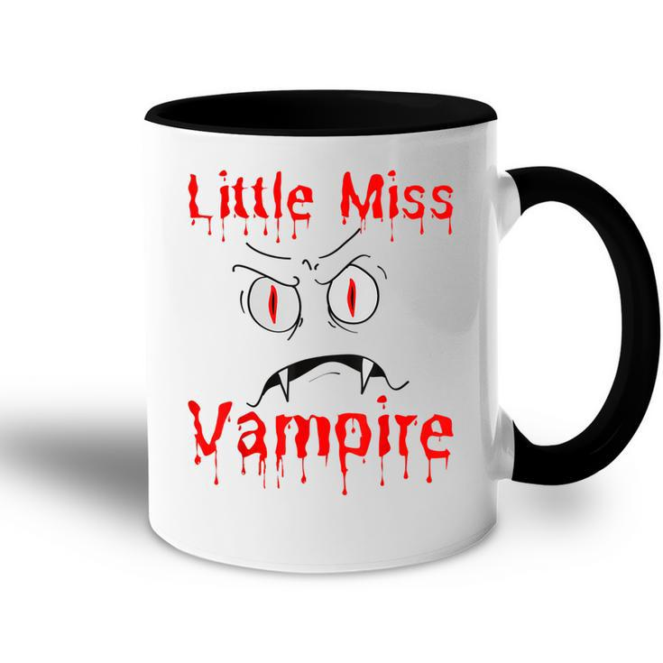 Little Miss Vampire Halloween Costume Girl Funny Girls Scary  Accent Mug