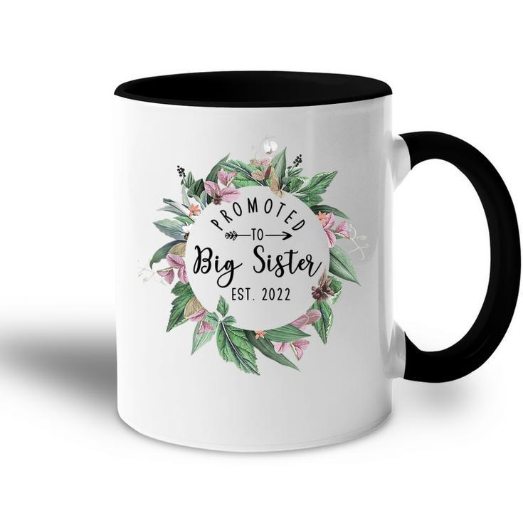Promoted To Big Sister I Am Going To Be A Big Sister 2022  Accent Mug