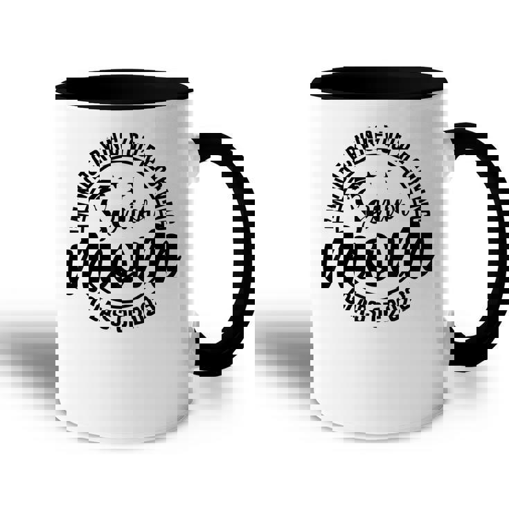 Proud Mommy Senior Mom 2023 Class Of 2023 Graduate Mom Accent Mug