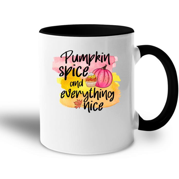 Pumpkin Spice And Everything Spice Fall Accent Mug