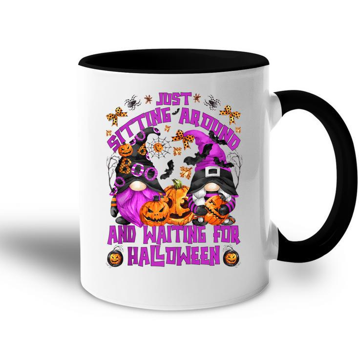 Purple Halloween Gnome For Women Witches Funny Witch Quote  Accent Mug