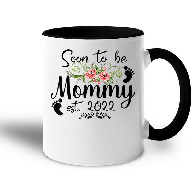 Soon To Be Mommy 2022 Mothers Day First Time Mom Pregnancy  Accent Mug