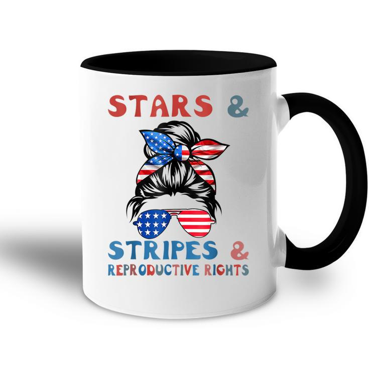 Stars Stripes Reproductive Rights Patriotic 4Th Of July  V15 Accent Mug