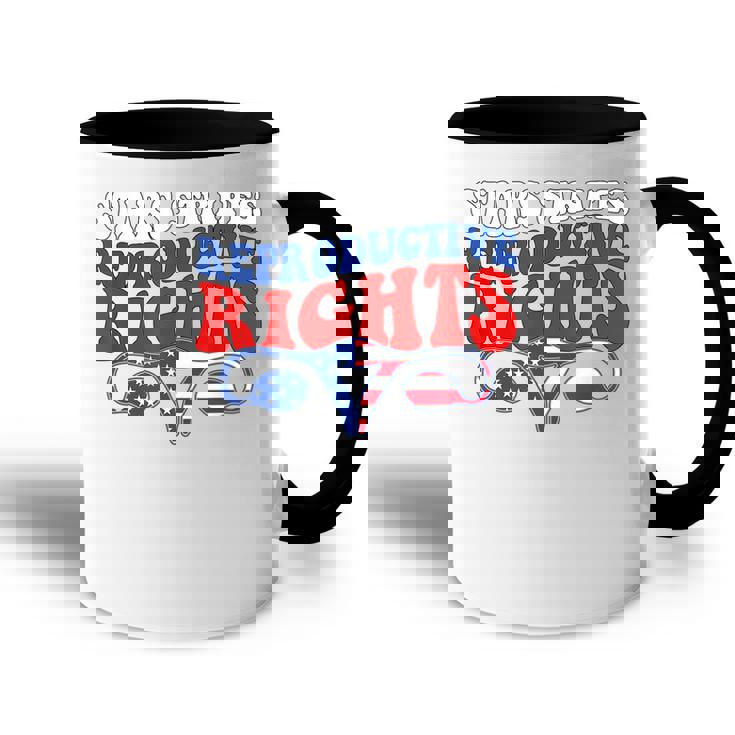 Stars Stripes Reproductive Rights Patriotic 4Th Of July  V2 Accent Mug