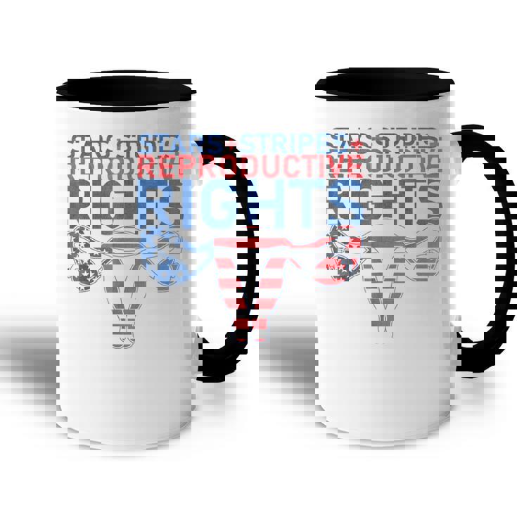 Stars Stripes Reproductive Rights Patriotic 4Th Of July  V22 Accent Mug