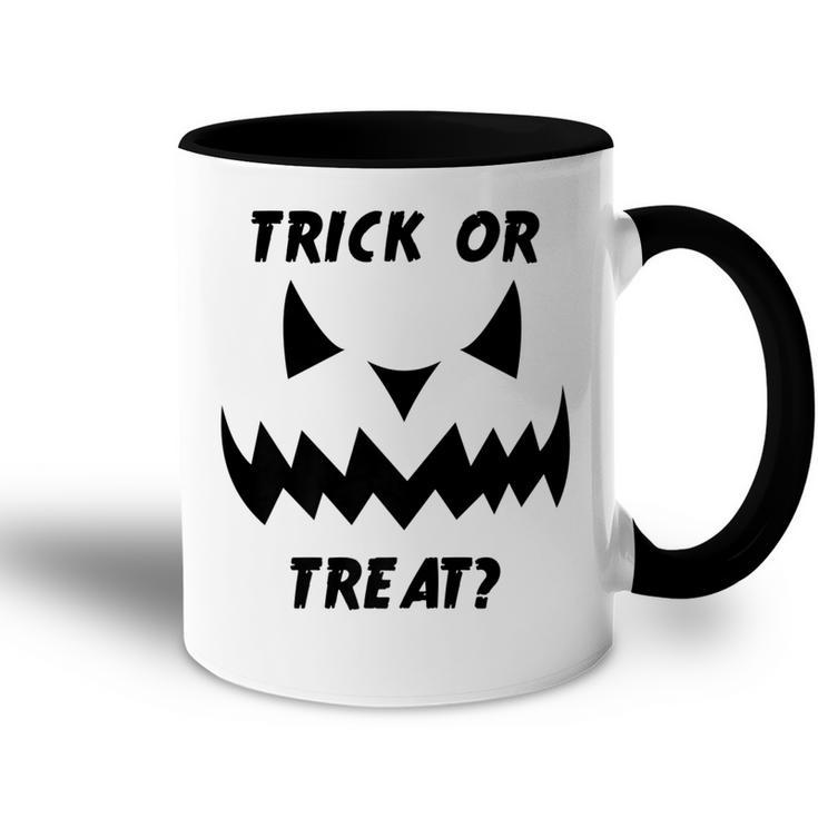 Trick Or Treat With A Jack O Lantern Pumpkin Halloween   Accent Mug