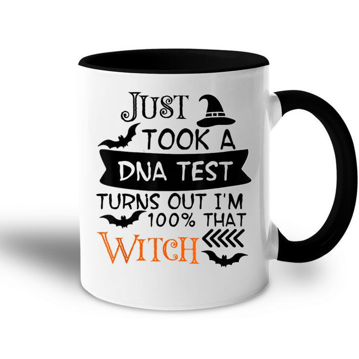 Truth Hurts Im 100 That Witch Halloween Funny Witty   Accent Mug