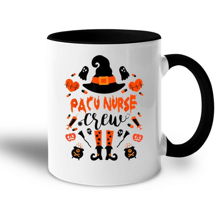 Witch Pacu Nurse Crew Costume Halloween Witch Broom Costume  Accent Mug