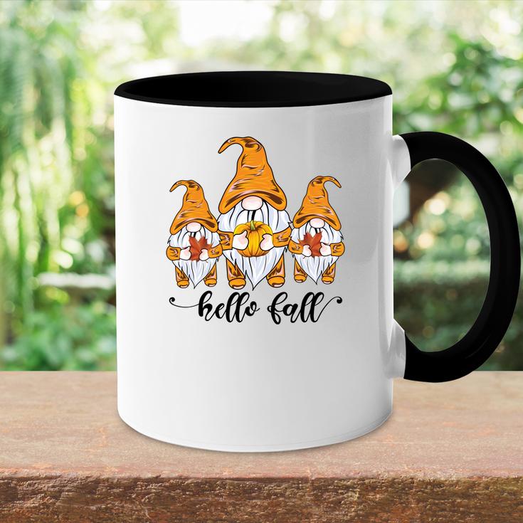 Gnomes Hello Fall Yellow Gift Accent Mug