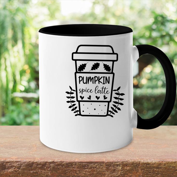 Funny Pumpkin Spice Latte Coffee Accent Mug