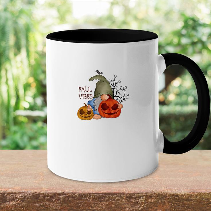 Fall Vibes Pumpkin Gnomes Things Accent Mug