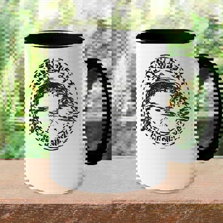 O-Fish-Ally Retired 2022 Fishing Retirement Funny Fisherman Accent Mug
