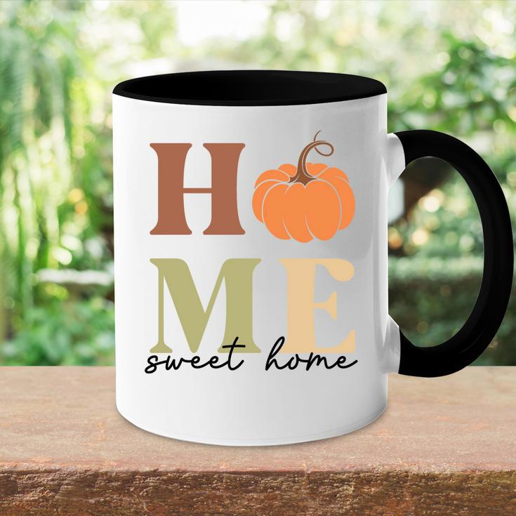 Pumpkin Home Sweet Home Cozy Fall Time Accent Mug