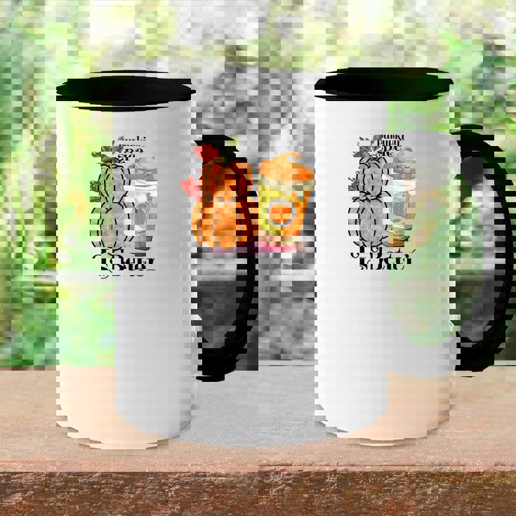 Pumpkin Spice Is Better Fall Cozy Drinking Accent Mug