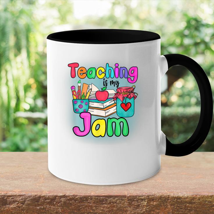 Teaching Is My Profession Jam Cute Graphic Teachers Accent Mug