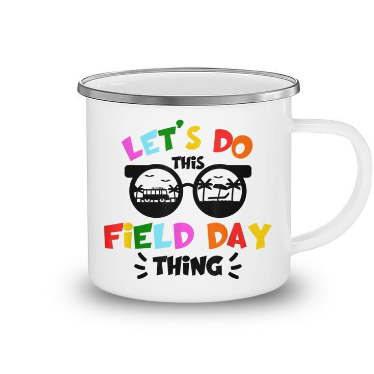 Field Day Thing Summer Kids Field Day 22 Teachers Colorful  Camping Mug