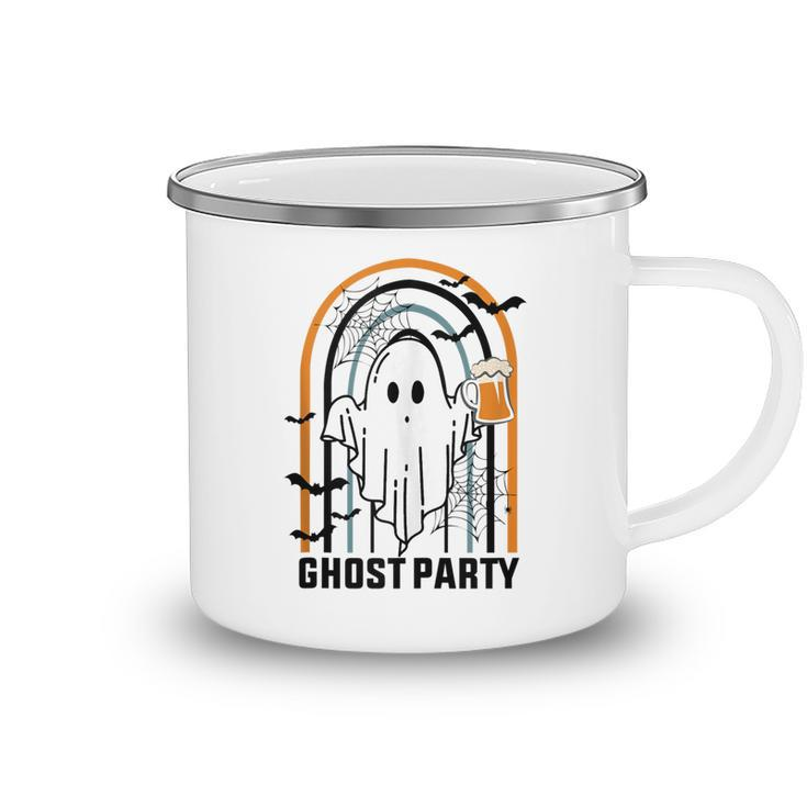 Ghost Party Men Womens Funny Halloween Drinking Beer Party  Camping Mug