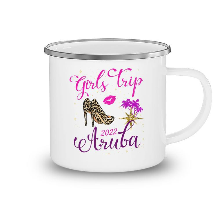 Girls Trip Aruba 2022 Sunglasses Summer Matching Group   V3 Camping Mug