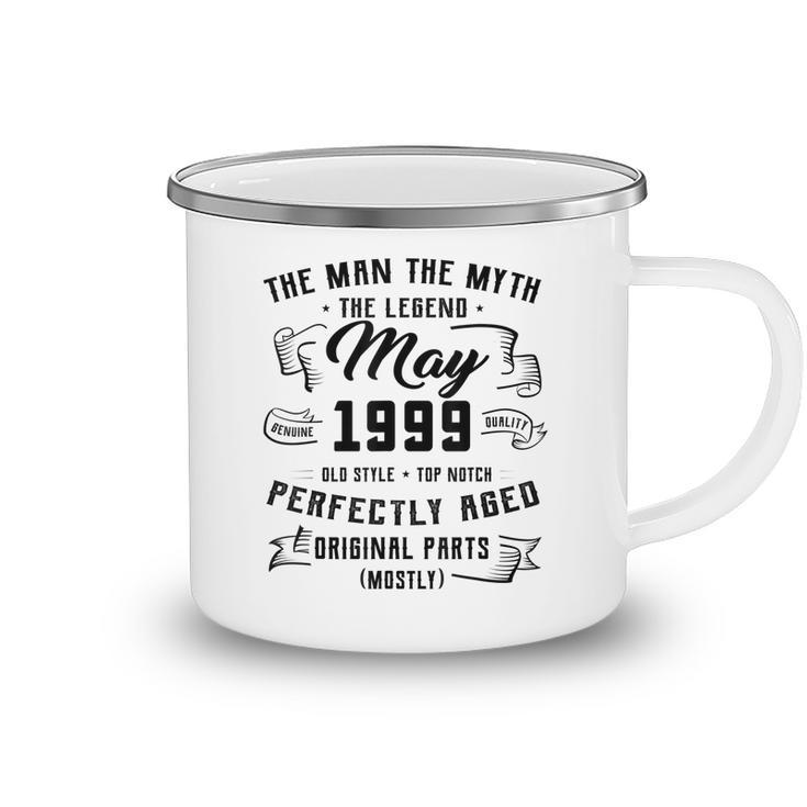Mens Man Myth Legend May 1999 23Rd Birthday Gift 23 Years Old Camping Mug