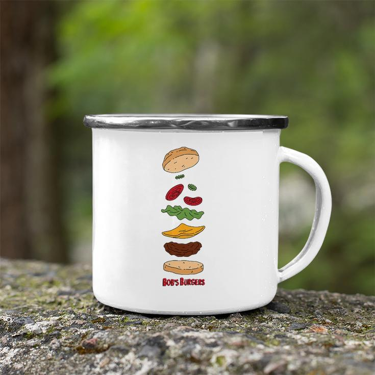 Bob&8217S Burgers Elements Of A Burger Camping Mug