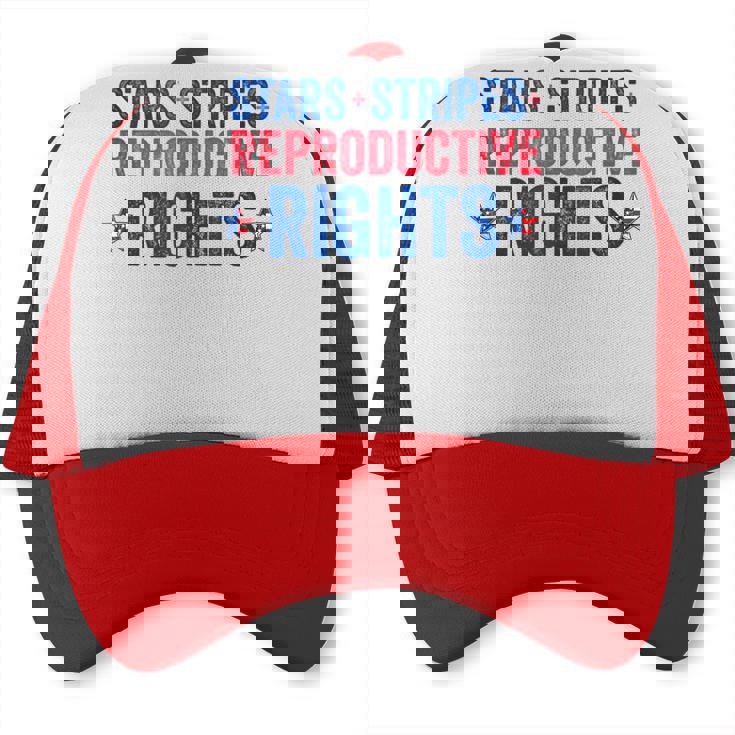 Patriotic 4Th Of July  Stars Stripes Reproductive Right  V5 Trucker Cap