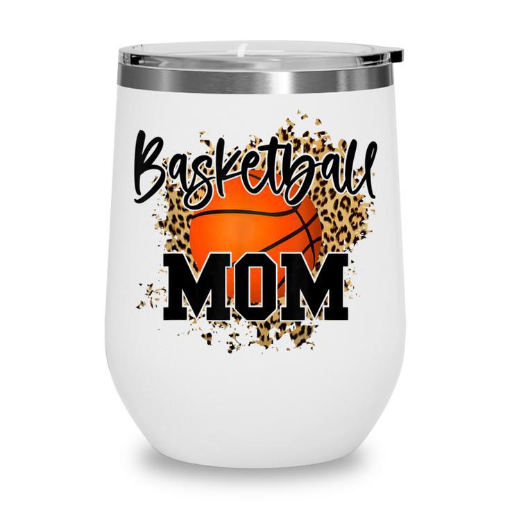 Basketball Mom  Mom Game Day Outfit Mothers Day Gift  Wine Tumbler