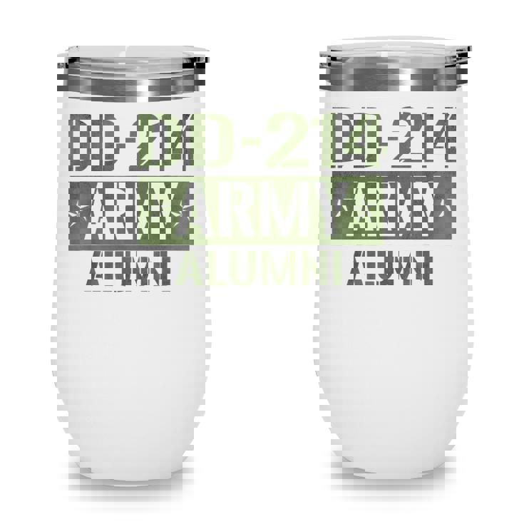 Dd-214 Us Army Alumni Vintage Army Veteran Retired Military Wine Tumbler